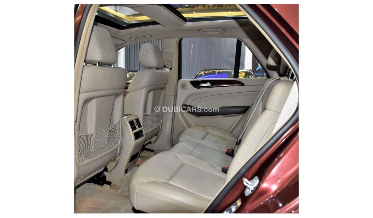 مرسيدس بنز ML 350 EXCELLENT DEAL for our Mercedes Benz ML350 ( 2014 Model ) in Burgundy Color GCC Specs