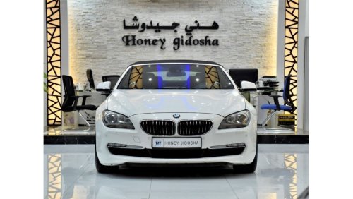 بي أم دبليو 650i EXCELLENT DEAL for our BMW 650i CONVERTIBLE ( 2011 Model ) in White Color GCC Specs