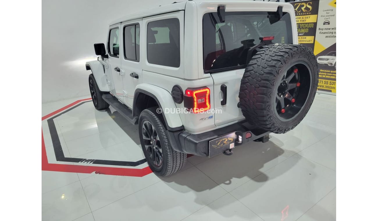 جيب رانجلر AED 1,499 P.M | 2021 JEEP WRANGLER 4XE | PLUG IN HYBRID | 2.0L 4WD | American Specs