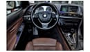 BMW 650i EXCELLENT DEAL for our BMW 650i CONVERTIBLE ( 2011 Model ) in White Color GCC Specs