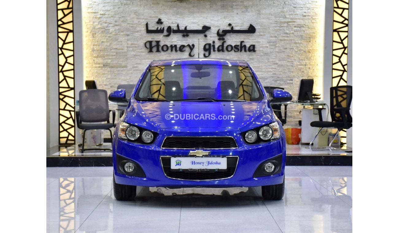 شيفروليه سونيك EXCELLENT DEAL for our Chevrolet Sonic ( 2012 Model ) in Blue Color GCC Specs