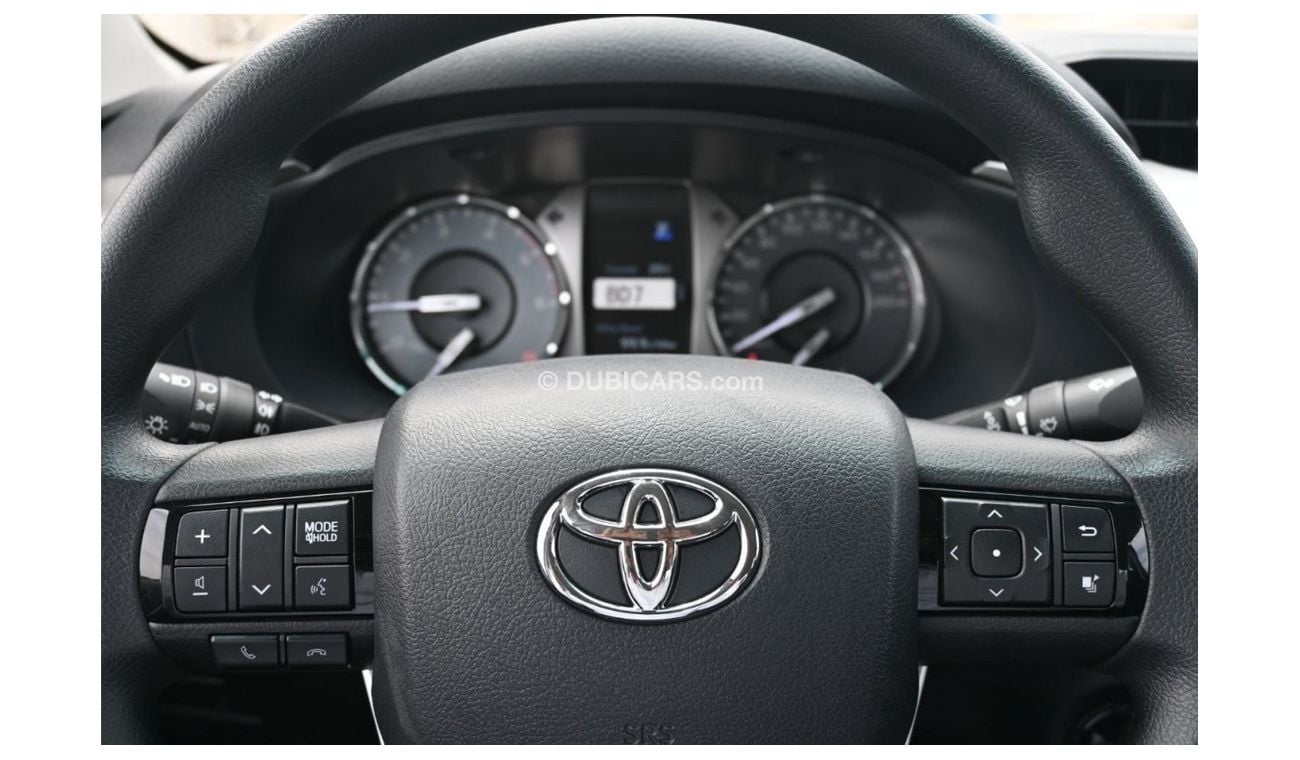 تويوتا هيلوكس Toyota Hilux SR5 2.4L Diesel Automatic, Double Cab,  Color Black , Model 2023