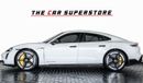 Porsche Taycan Turbo S (755 HP) 2021 - PORSCHE TAYCAN TURBO S - GCC - SERVICE HISTORY - AL NABOODA WARRANTY TILL 09