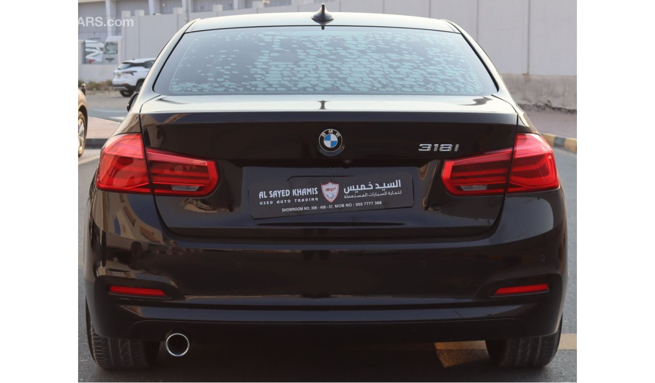 BMW 318i Executive ACCIDENTS FREE - GCC - ENGINE 1.5 TURBO - PERFECT CONDITION INSIDE OUT