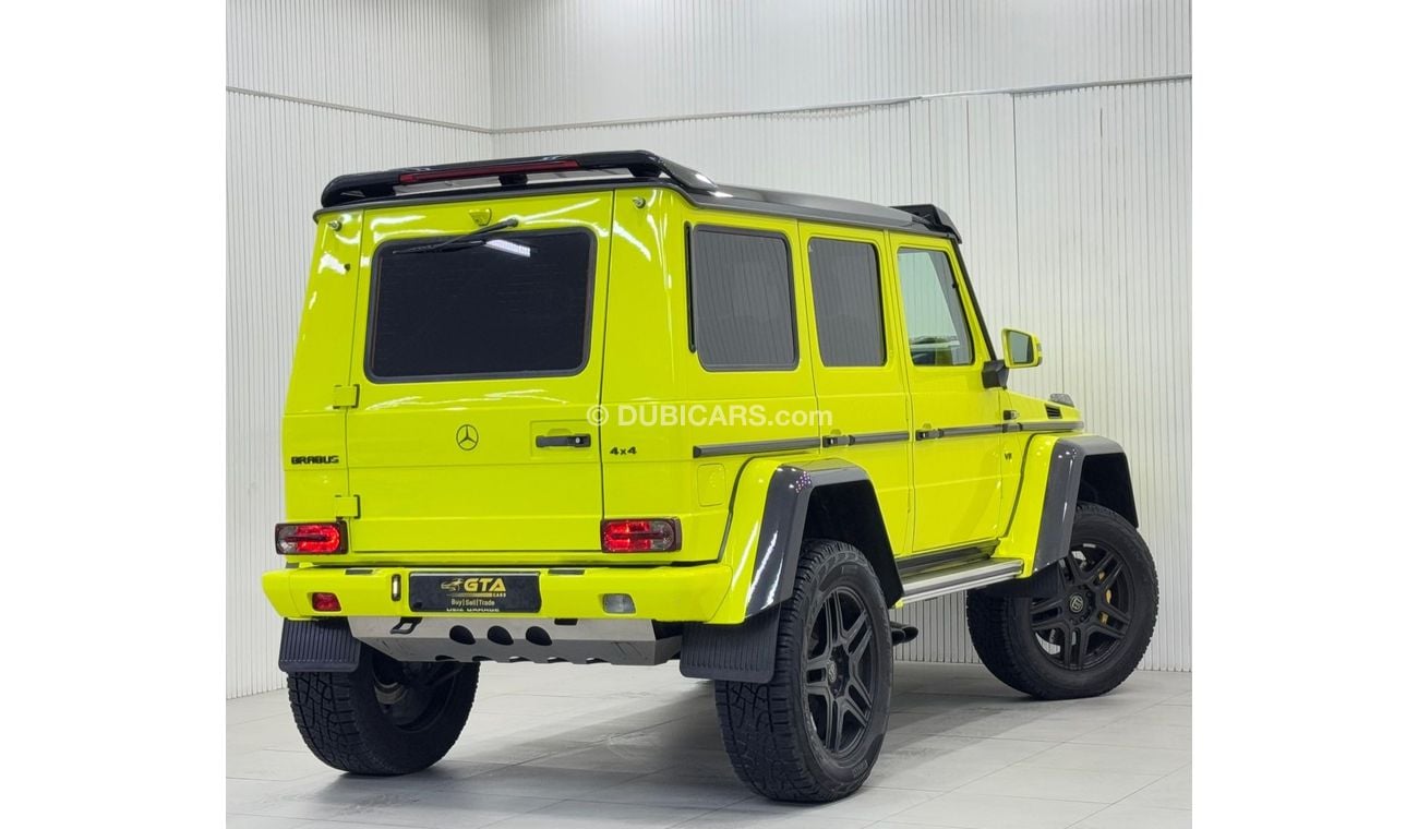 مرسيدس بنز G 500 4X4² 2016 Mercedes G500 4x4 Squared Brabus, Service History, Excellent Condition GCC