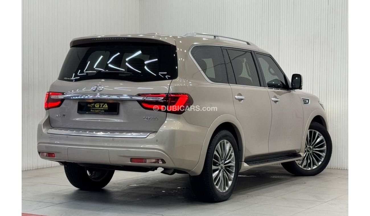 إنفينيتي QX80 Std 5.6L 2021 Infiniti QX80, One Year Warranty, Agency Full Service History, GCC