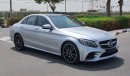 Mercedes-Benz C200 C200 AMG 2019 GCC  FULL SERVICE + WARRANTY MERCEDES GARGASH + ORGINAL PAINT 100% + FULL OPTION