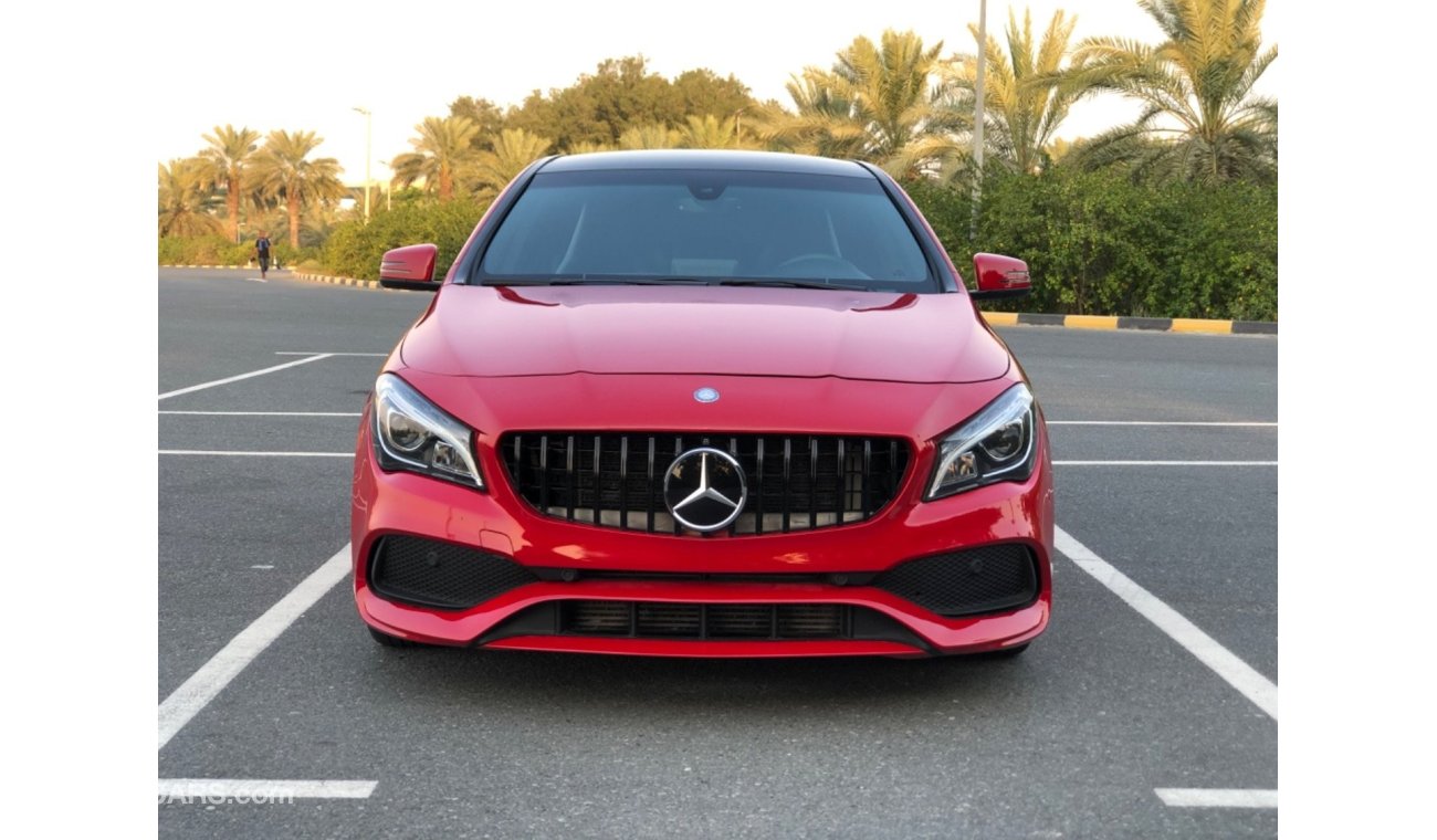 Mercedes-Benz CLA 250 Sport MODEL 2018 car perfect condition inside and outside  no accident  full option panoramic roof