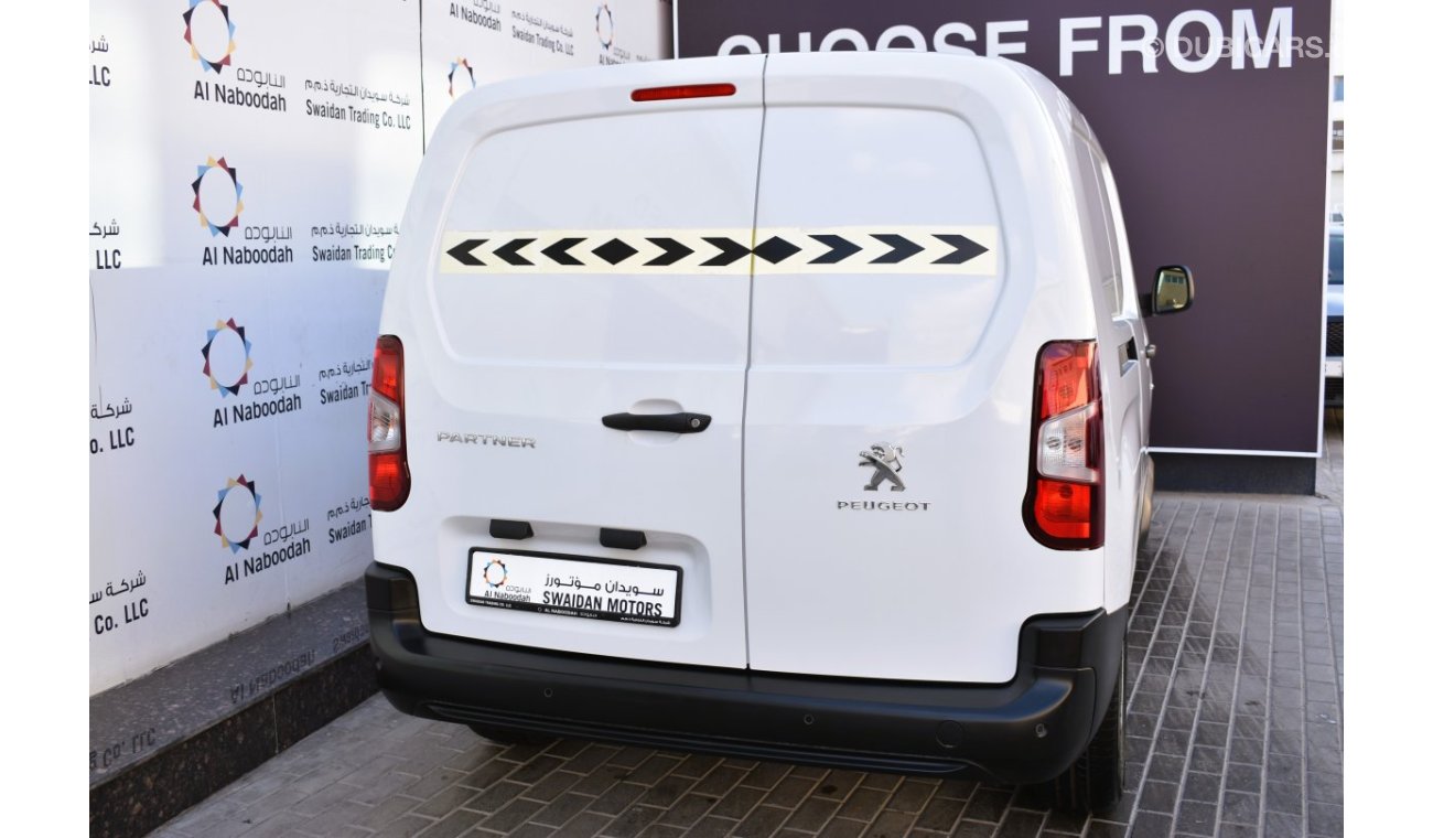 Peugeot Partner AED 879 PM | K9 VAN 1.6L MT DIESEL 2023 GCC AGENCY WARRANTY UP TO 2028 OR 100K KM