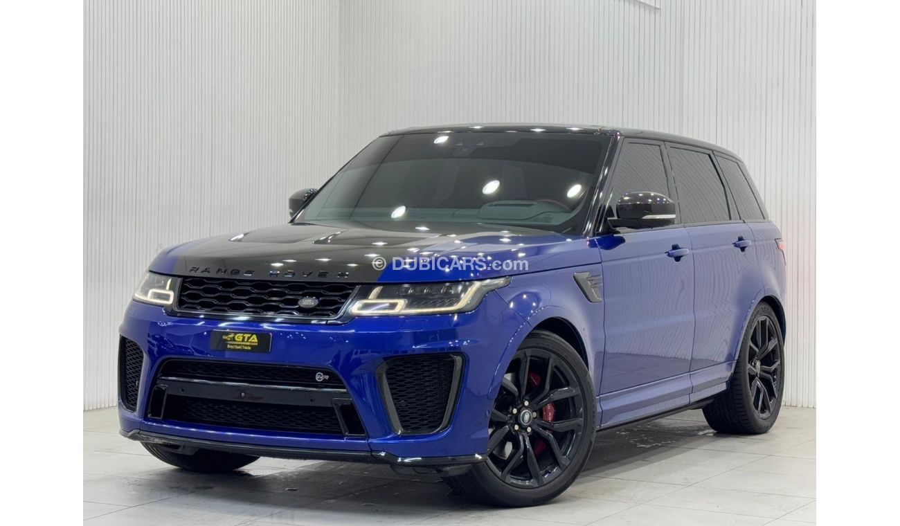 Land Rover Range Rover Sport SVR 5.0L (575 HP) 4WD 2021 Range Rover Sport SVR, August 2026 Range Rover Warranty, Fully Loaded, GC