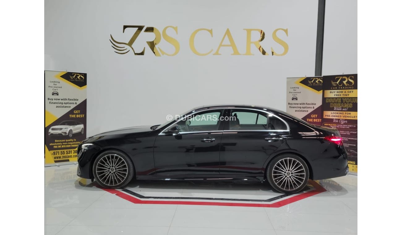 مرسيدس بنز C200 AED 3,300 P.M | 2022 MERCEDES C200 | V4 2.0L | AGENCY WARRANTY | GCC