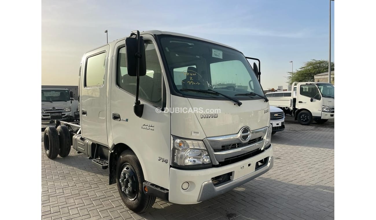 New Hino 300 Hino 714 Double Cab Chassis With Turbo And Abs 42 Ton 2023