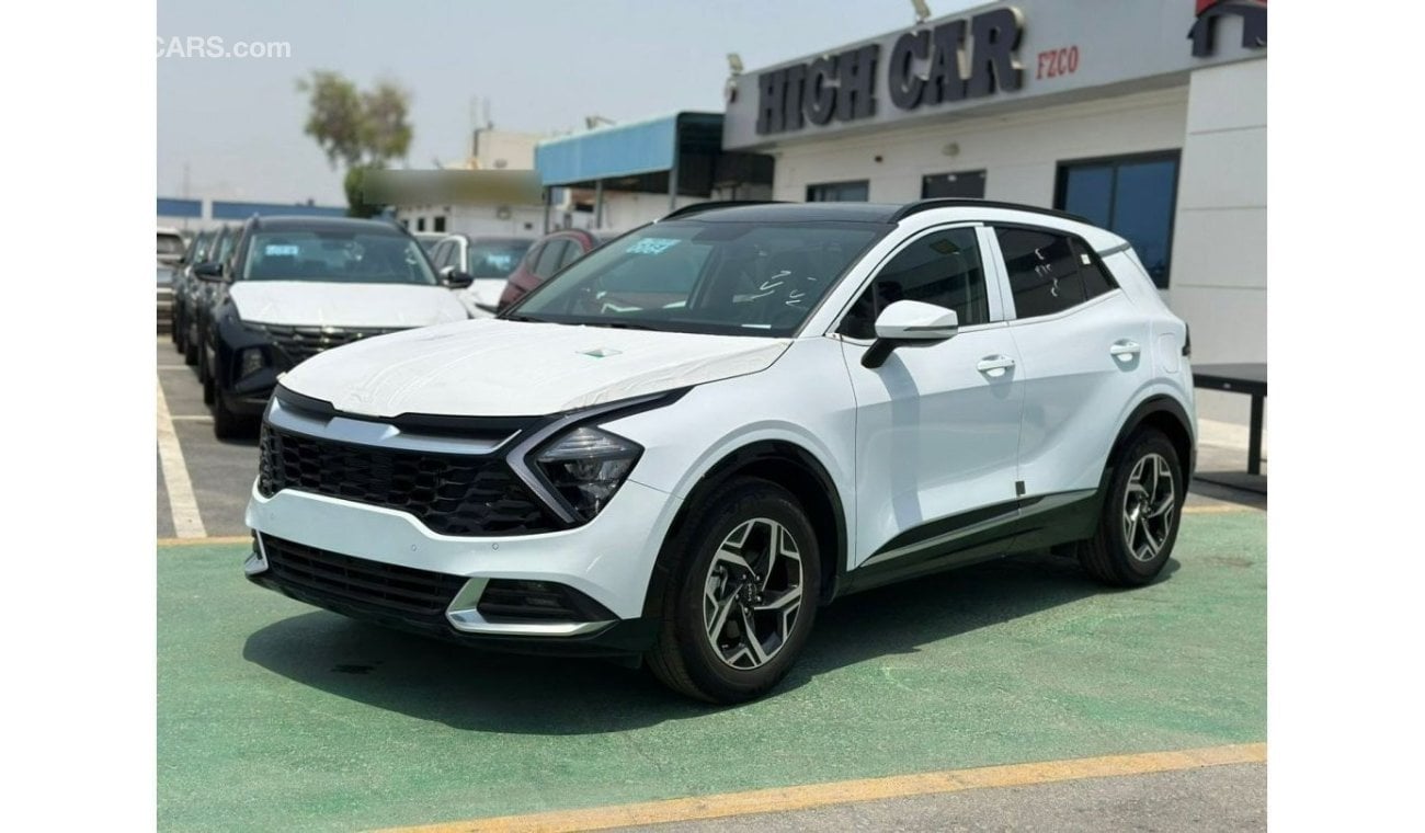 كيا سبورتيج KIA SPORTAGE 1.6T - WHITE PEARL COLOR (2025 MODEL)