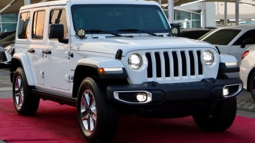 جيب رانجلر Jeep Wrangler Unlimited Sahara / 2019 / GCC / Original Paint