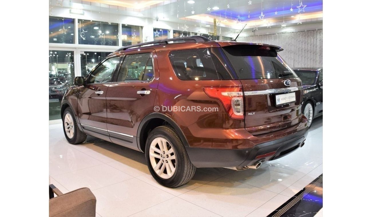 Ford Explorer EXCELLENT DEAL for our Ford Explorer XLT 4WD ( 2015 Model! ) in Brown Color! GCC Spe