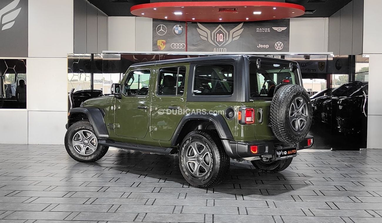 Jeep Wrangler Unlimited Sport 3.6L A/T AED 2,300 P.M | 2021 JEEP WRANGLER UNLIMITED SPORT | AGENCY WARRANTY | ORIG