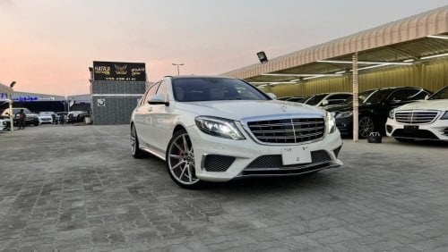 مرسيدس بنز S 550 S550L /// KIT S65 AMG وارد اليابان اوراق جمارك قمة النظافة