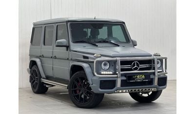 Mercedes-Benz G 63 AMG Std 5.5L 2016 Mercedes Benz G63 AMG 4MATIC, Service History, Full Options, Excellent Condition, GCC