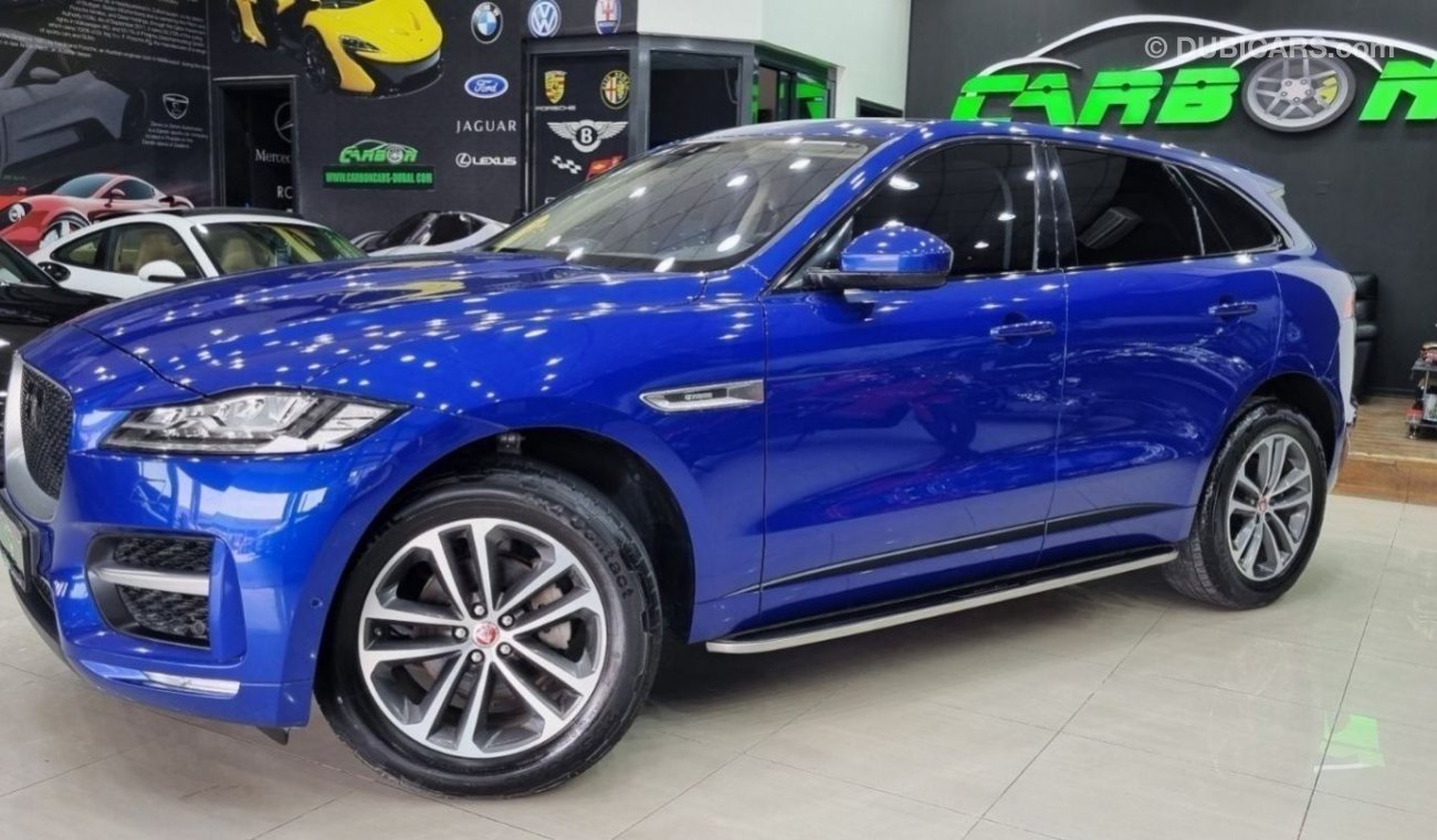 Jaguar F Pace R-Sport SUMMER PROMOTION JAGUAR F PACE R 2.5T 2019 GCC IN PERFECT CONDITION UNDER AL TAYER WARRANTY