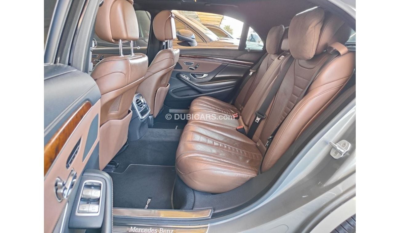 Mercedes-Benz S 400 AED 3,400 P.M | 2015 MERCEDES-BENZ S400 AMG  | FULL SERVICE HISTORY | GCC | PANORAMIC VIEW | FULLY L