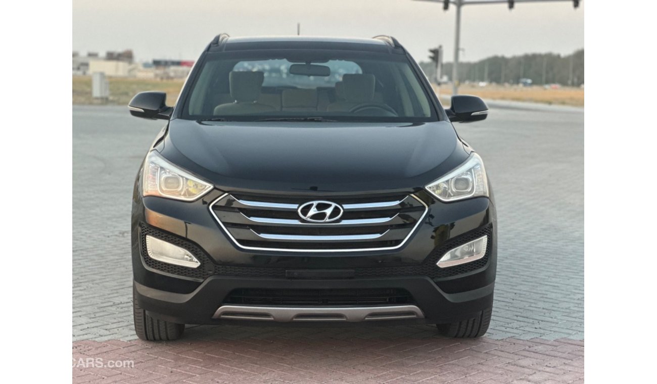 Hyundai Santa Fe GLS MODEL 2015 GCC CAR PERFECT CONDITION INSIDE AND OUTSIDE FULL OPTION PANORAMIC ROOF LEATHER SEATS