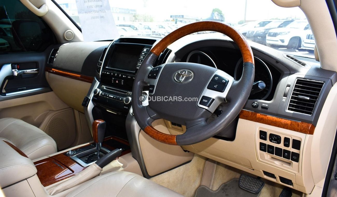 Used Toyota Land Cruiser SAHARA V8 DIESEL RIGHT HAND 2013 for sale in ...