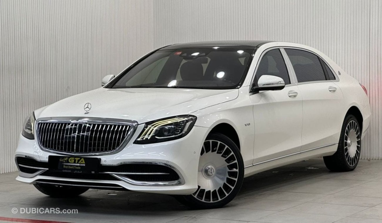 Mercedes-Benz S600 Maybach 2018 Mercedes-Benz S650 Maybach, 1 Year Warranty, Full Gargash Agency Service History, GCC