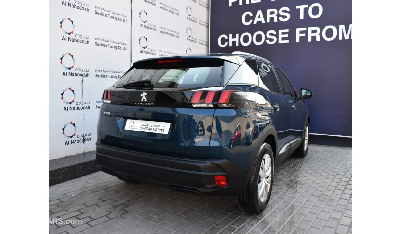 Peugeot 3008 AED 1440 PM  ACTIVE 1.6 TC AT GCC MANUFACTURER WARRANTY 2028 OR 100K KM