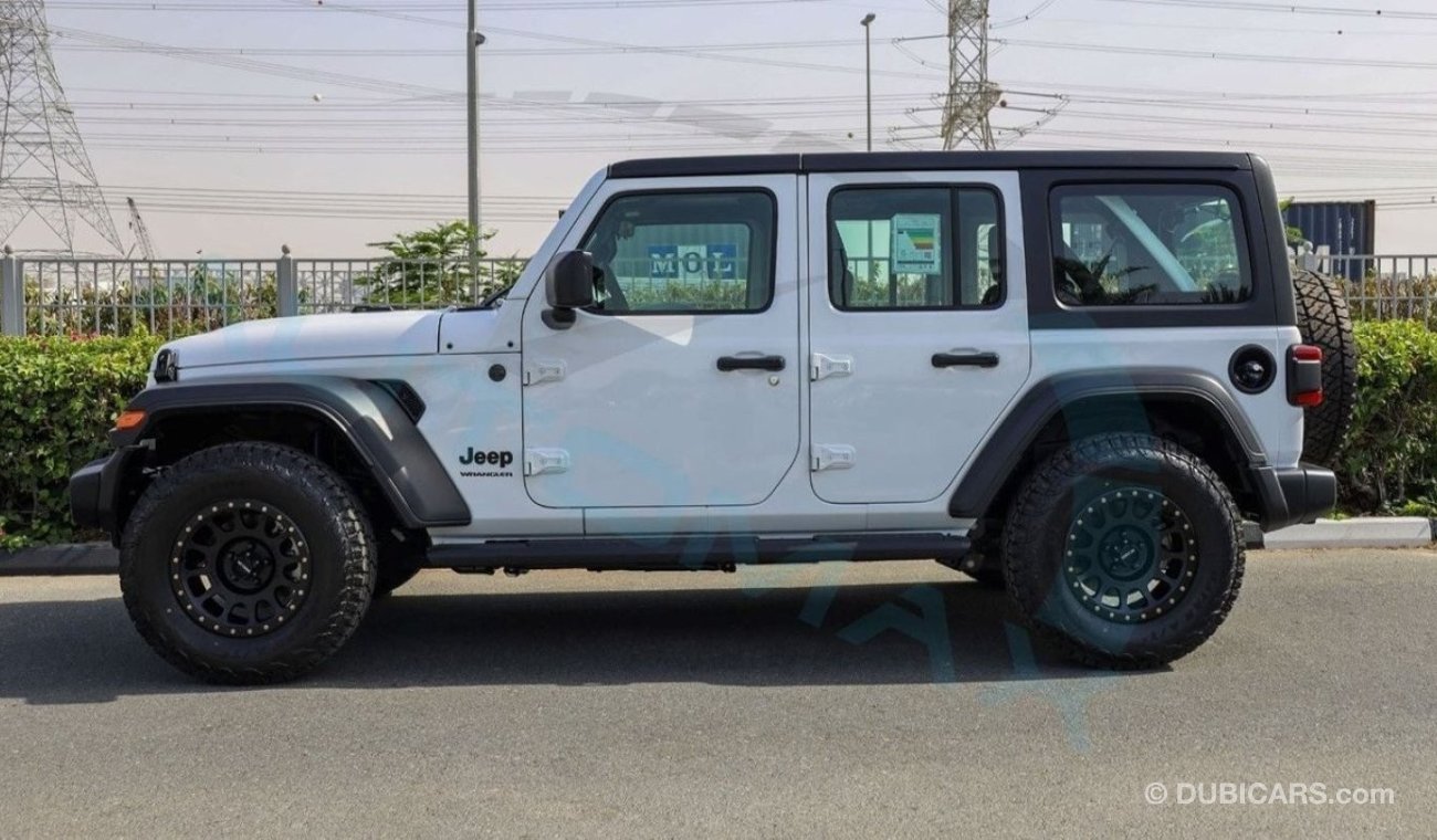 Jeep Wrangler Unlimited Sport Plus I4 2.0L Turbo , 2024 Без пробега , (ТОЛЬКО НА ЭКСПОРТ)