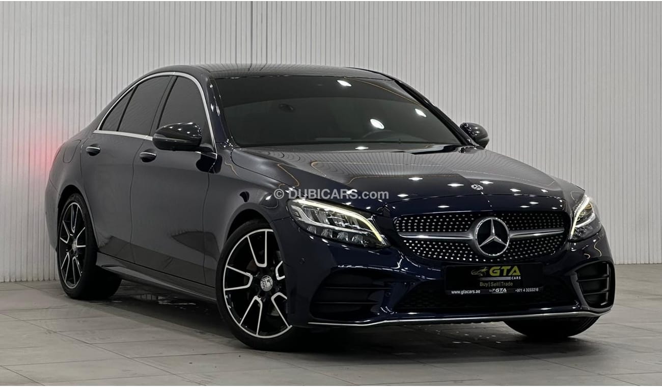 مرسيدس بنز C200 بريميوم 2019 Mercedes Benz C200 AMG, Warranty, Full Mercedes History, Excellent Condition, GCC