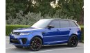 Land Rover Range Rover Sport SVR RANGE ROVER SPORT SVR 2019  German specs full option