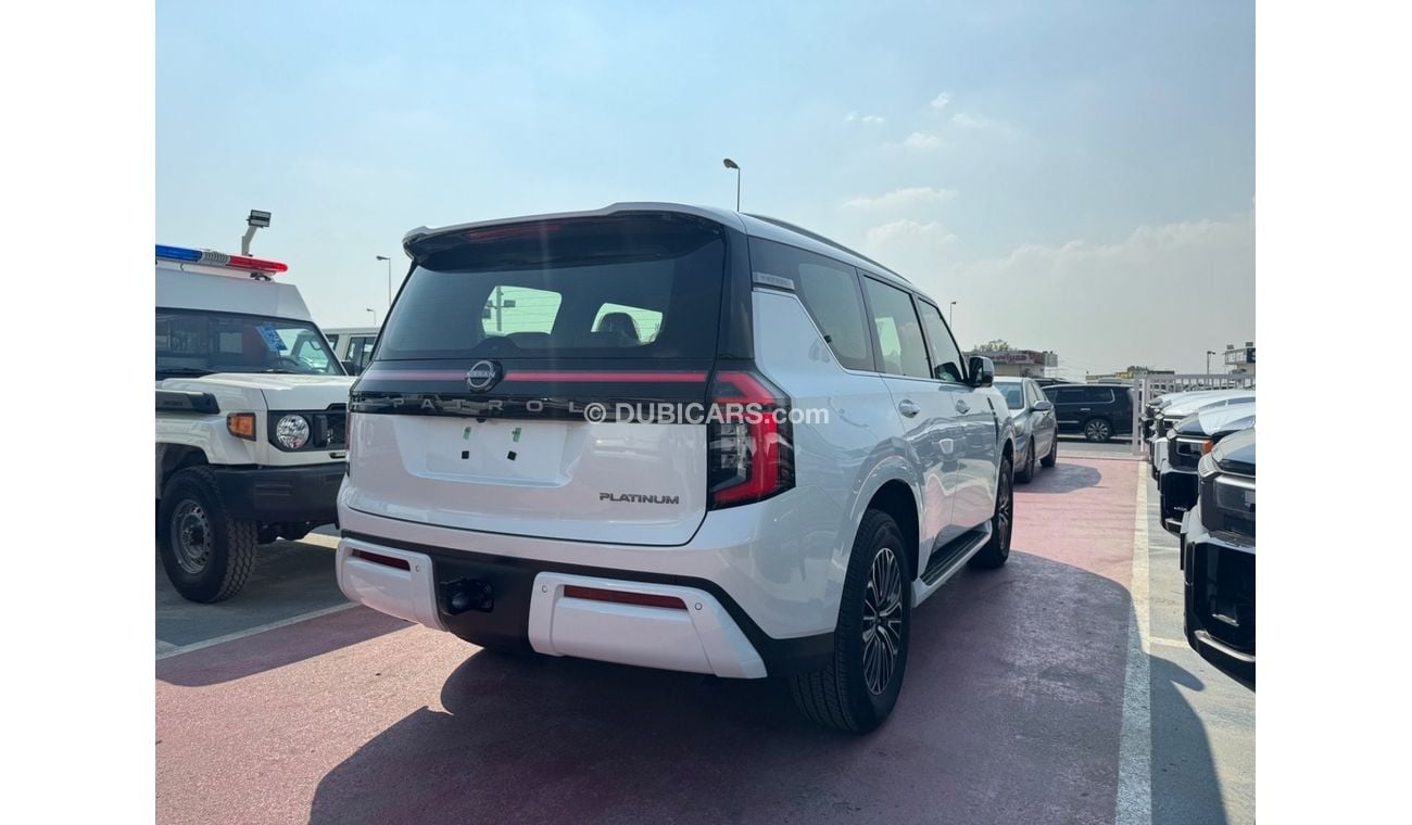 نيسان باترول 2025 NISSAN PATROL 3.8L NON TURBO PLATINUM V6 FULL OPTION