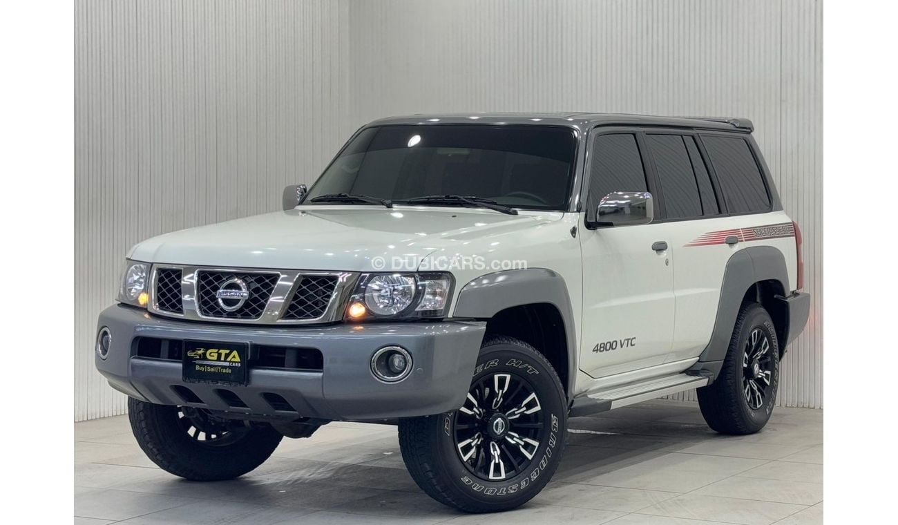 Nissan Patrol Super Safari 2023 Nissan Patrol Super Safari, May 2028 Nissan Warranty + Service Package. Low Kms, 7 Seater, GCC