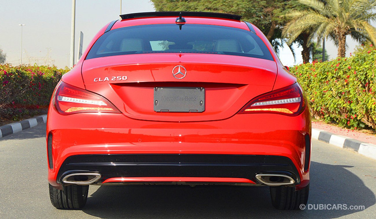 مرسيدس بنز CLA 250 AMG 2.0L Turbo with 2 Yrs Unlimited Mileage Warranty