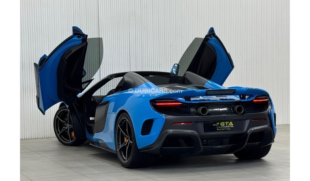 مكلارين 675LT 2016 McLaren 675LT Spider 1 Of 500, 13 Months McLaren Warranty, Carbon Fiber Package, GCC