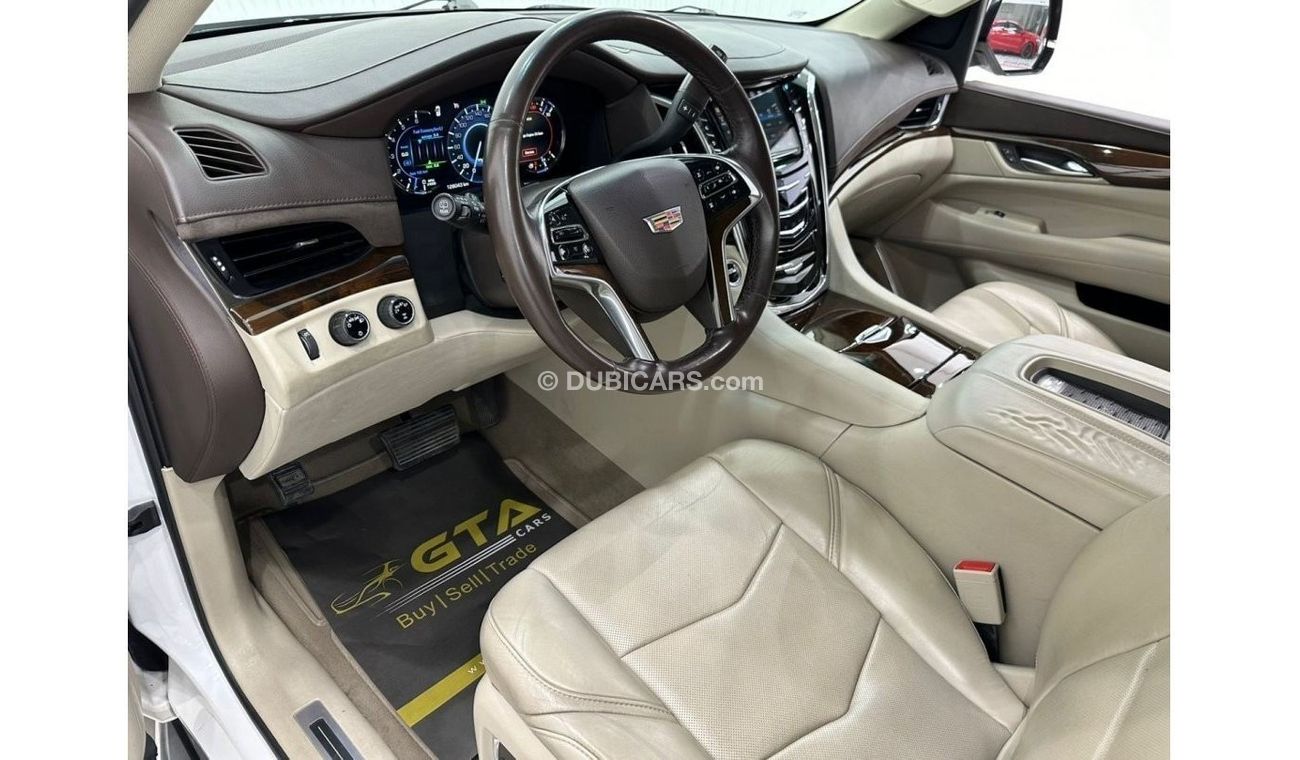 Cadillac Escalade Platinum 2017 Cadillac Escalade 7 Seater, Warranty, Service History, Full Options, GCC