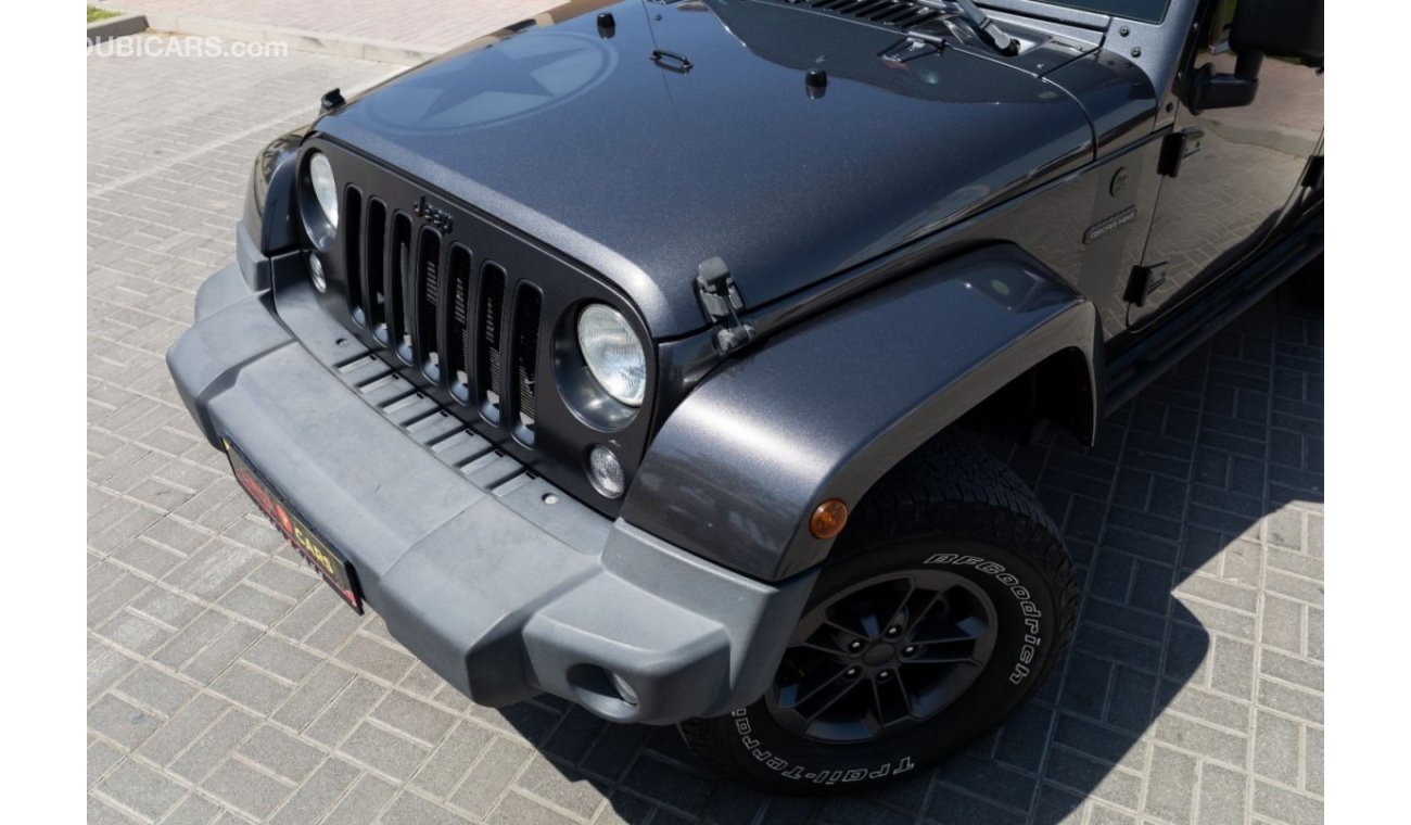 جيب رانجلر Jeep Wrangler Unlimited Oscar Mike Edition 2018 GCC under Warranty with Flexible Down-Payment.