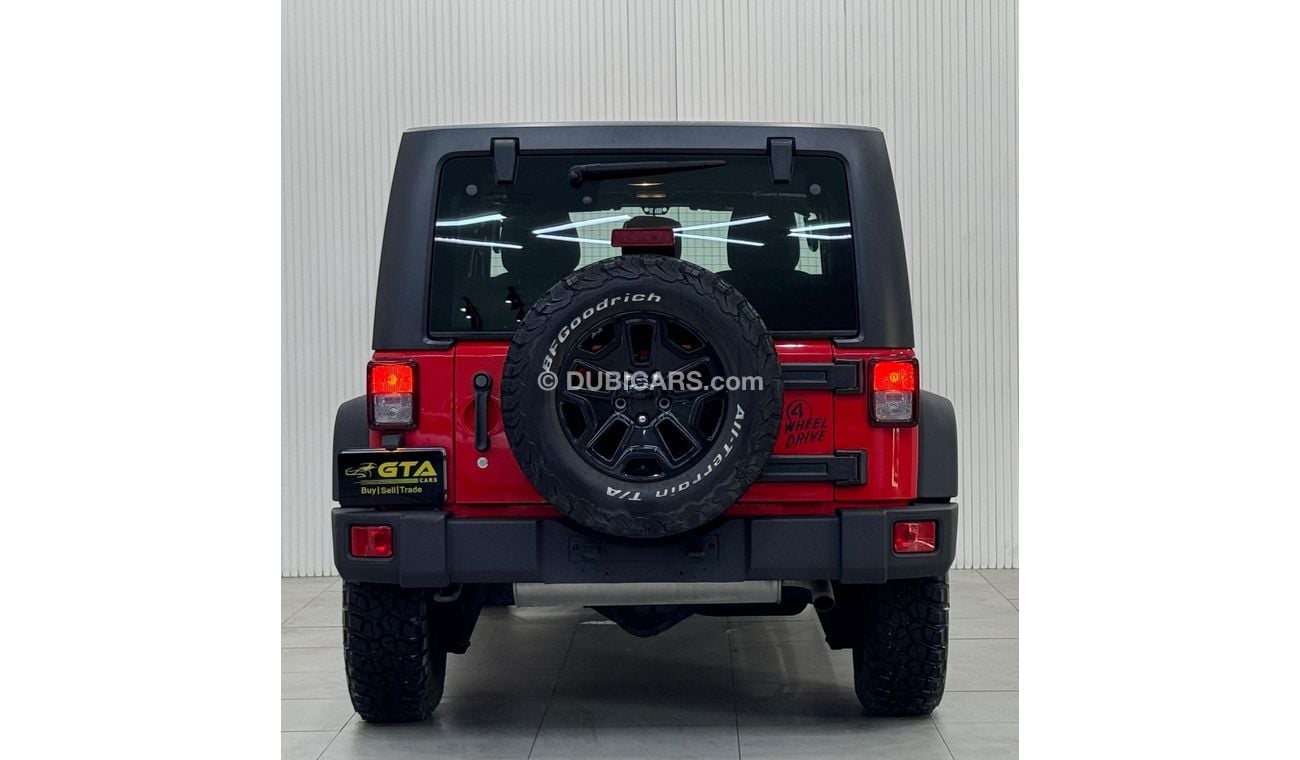 جيب رانجلر Unlimited Willys 3.6L A/T 2018 Jeep Wrangler Unlimited Willys, Warranty, Full Service History, Excel