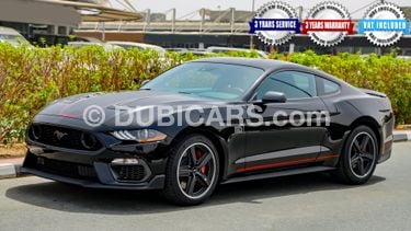 Ford Mustang 21 Ford Mustang Mach 1 V8 5 0l Gcc 0km With 3 Yrs 100k Km Warranty And 3 Yrs 60k Km Free Service For Sale Aed 279 999 Black 21