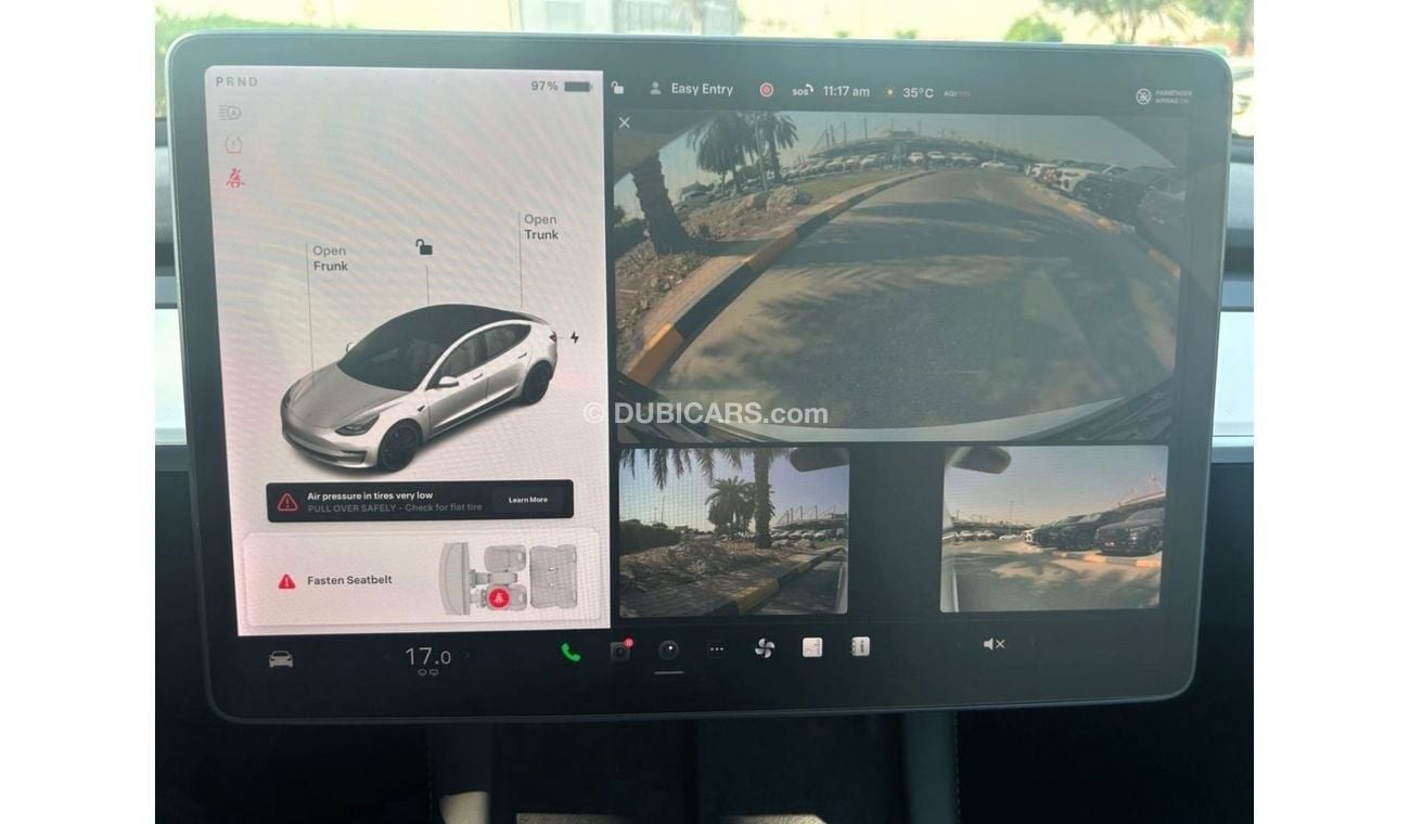 Tesla Model 3 PERFORMANCE 2021 GCC DUAL MOTOR AWD LOW MILEAGE SINGLE OWNER WITH AGENCY WARRANTY IN MINT CONDITION