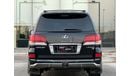 Lexus LX570 Platinum 5.7L LEXUS LX570 GCC 2015 PERFECT CONDITION INSIDE OUT SIDE