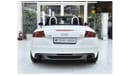 Audi TT EXCELLENT DEAL for our Audi TT S-Line TFSi ( 2014 Model ) in White Color GCC Specs