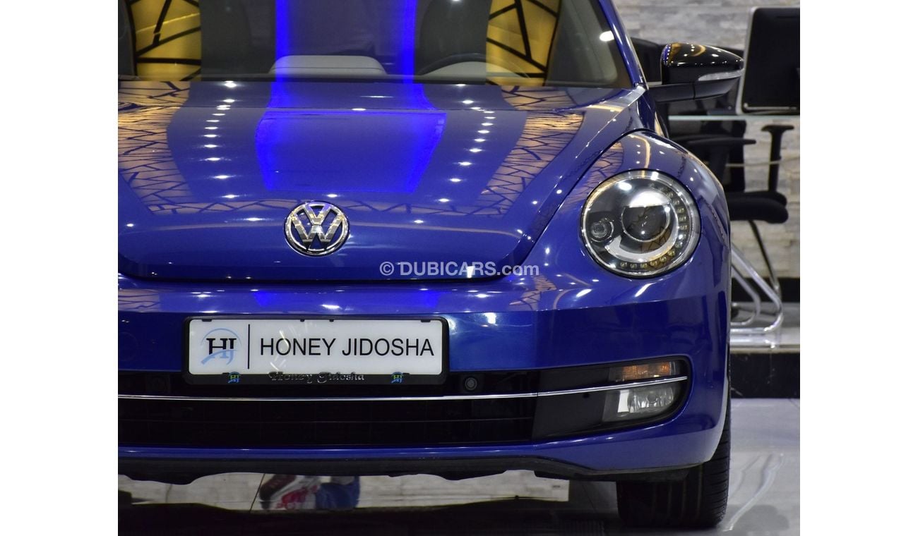 Volkswagen Beetle EXCELLENT DEAL for our Volkswagen Beetle ( 2015 Model ) in Blue Color GCC Specs