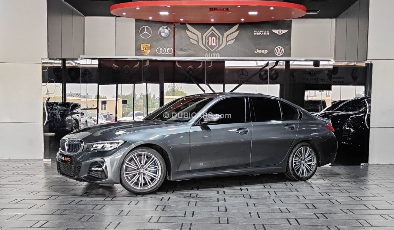 BMW 330i M Sport AED 1,600 P.M | 2019 BMW  330I M-SPORT | UNDER WARRANTY | GCC | SUNROOF | 2L TWIN POWER TURB