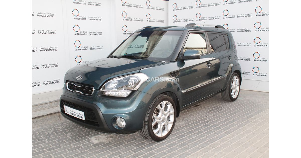 Kia Soul 1.6l 2013 Model Full Option For Sale: Aed 35,500. Teal, 2013