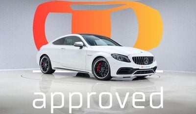 مرسيدس بنز C 63S AMG - AED 5,276 P/M - 2 Years Warranty