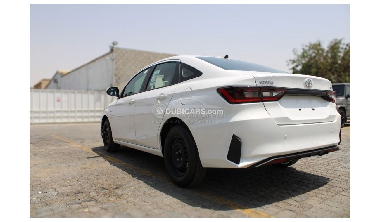 تويوتا يارس NEW LHD 1.5L PETROL SEDAN E AT 2024MY (GCC SPEC)