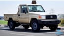 Toyota Land Cruiser Pick Up 2023 Toyota Land Cruiser 79 Single Cabin Pick Up 4.2L Diesel, Manual, Beige