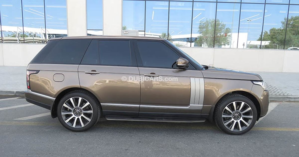 Land Rover Range Rover Vogue Supercharged for sale: AED 275,000. Brown ...