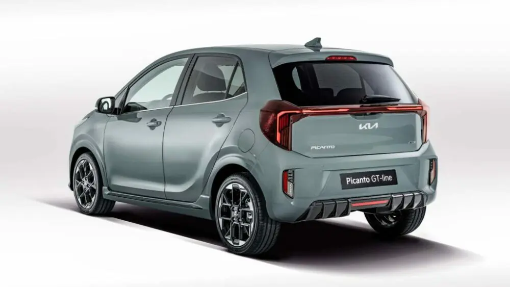 Kia Picanto exterior - Rear Right Angled